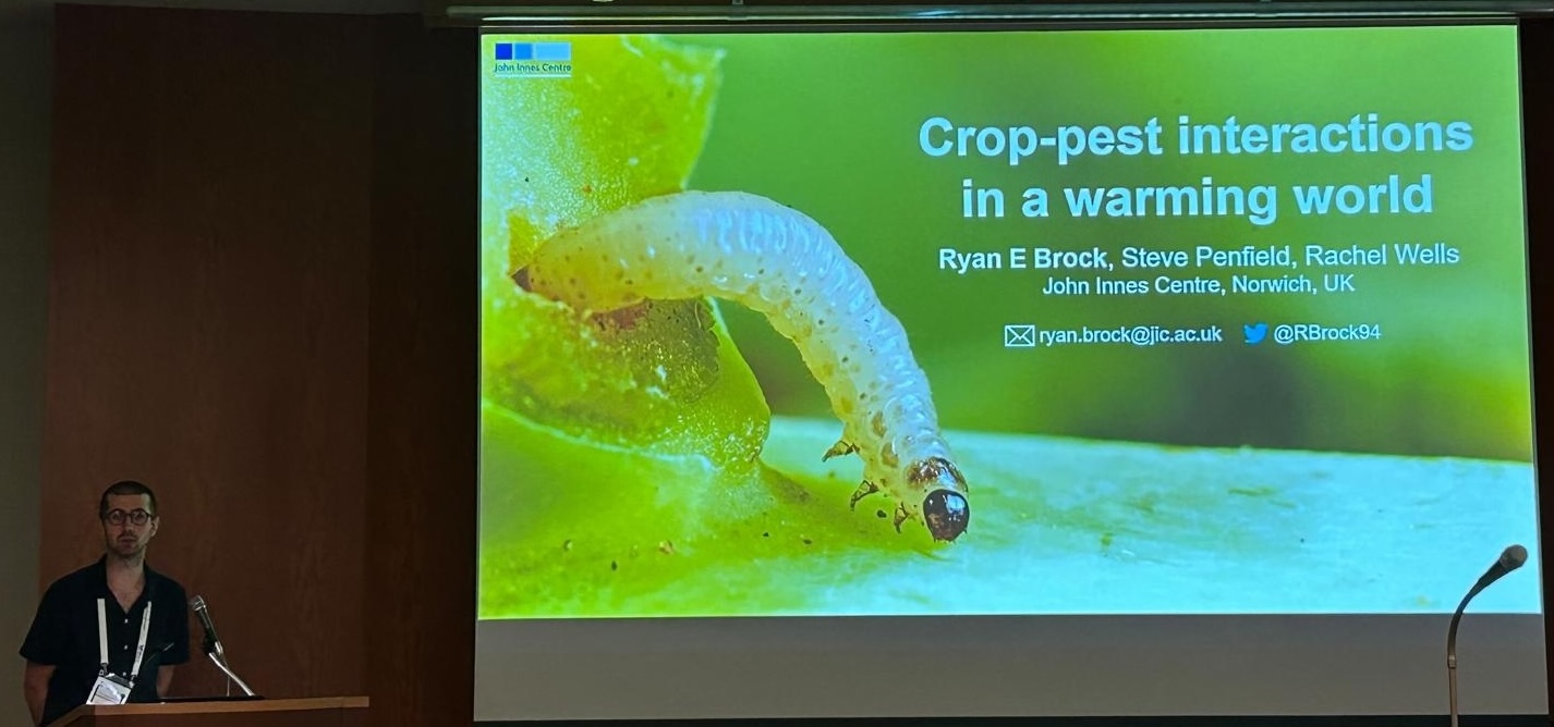 Presenting at the International Congress of Entomology, Kyoto, Japan, August 2024.